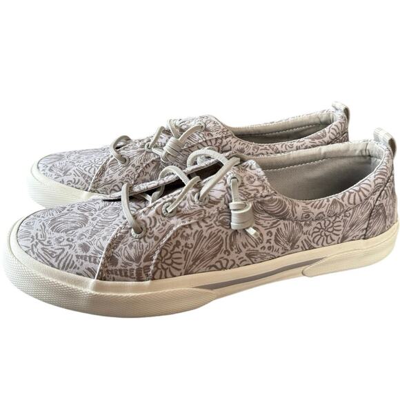 Sperry’s Pier Wave LTT Print Grey STS87412 Women’s Size 9 - Picture 5 of 8